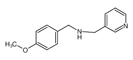 1-(4-methoxyphenyl)-N-(pyridin-3-ylmethyl)methanamine 355382-21-7