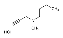 N-methyl-N-prop-2-ynylbutan-1-amine,hydrochloride 143347-17-5