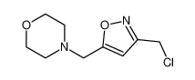4-{[3-(氯甲基)异噁唑-5-基]甲基}吗啉