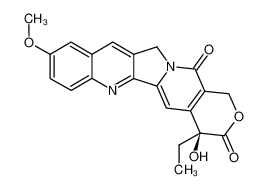 1H-Pyrano[3',4':6,7]indolizino[1,2-b]quinoline-3,14(4H,12H)-dione,4-ethyl-4-hydroxy-9-methoxy-, (4S)- 99%