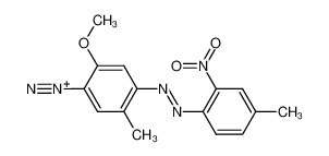 47300-91-4 structure, C15H14N5O3+