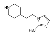 4-[2-(2-methylimidazol-1-yl)ethyl]piperidine 130516-99-3
