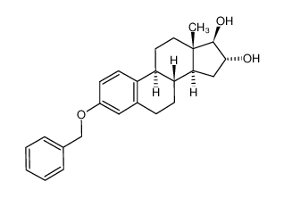 (8R,9S,13S,14S,16R,17R)-13-methyl-3-phenylmethoxy-6,7,8,9,11,12,14,15,16,17-decahydrocyclopenta[a]phenanthrene-16,17-diol 18650-87-8