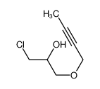 2-Propanol, 1-(2-butynyloxy)-3-chloro- 42468-66-6