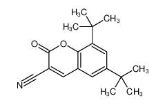 6,8-ditert-butyl-2-oxochromene-3-carbonitrile 646053-11-4