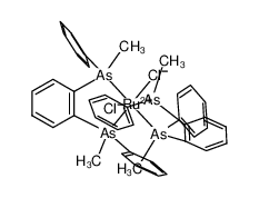 82442-80-6 structure, C40H44As4Cl2Ru
