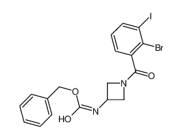 benzyl N-[1-(2-bromo-3-iodobenzoyl)azetidin-3-yl]carbamate