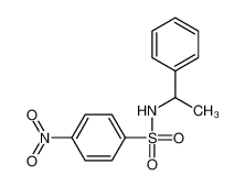 4-nitro-N-(1-phenylethyl)benzenesulfonamide 68162-86-7