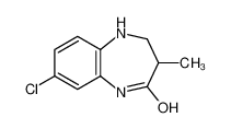 7-chloro-3-methyl-1,2,3,5-tetrahydro-1,5-benzodiazepin-4-one 54028-73-8