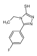 4-乙基-5-(4-氟苯基)-4H-1,2,4-噻唑-3-硫醇