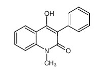 4-羟基-1-甲基-3-苯基-1,2-二氢喹啉-2-酮