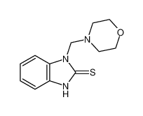 3-(morpholin-4-ylmethyl)-1H-benzimidazole-2-thione 6268-88-8