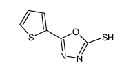 5-thiophen-2-yl-3H-1,3,4-oxadiazole-2-thione 10551-15-2