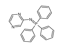 triphenyl(pyrazin-2-ylimino)-λ<sup>5</sup>-phosphane