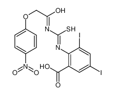 3,5-二碘-2-({[(4-硝基苯氧基)乙酰基]硫代氨基甲酰}氨基)苯甲酸
