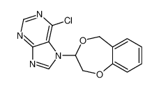 6-chloro-7-(3,5-dihydro-2H-1,4-benzodioxepin-3-yl)purine 918304-41-3
