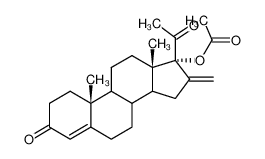 17alpha-乙酰氧基-16-亚甲基-孕甾-4-烯-3,20-二酮