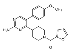 198553-81-0 structure, C21H22N4O3