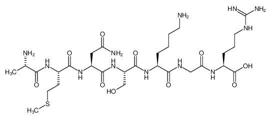 L-Arginine, L-alanyl-L-methionyl-L-asparaginyl-L-seryl-L-lysylglycyl-