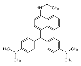 4-[bis[4-(dimethylamino)phenyl]methyl]-N-ethylnaphthalen-1-amine 87175-64-2