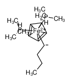 butyl(η5-cyclopentadienyl)bis(trimethylphosphine)iron 110118-50-8