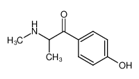 1-(4-hydroxy-phenyl)-2-methylamino-propan-1-one