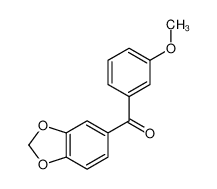 1,3-Benzodioxol-5-yl(3-methoxyphenyl)methanone 851958-76-4