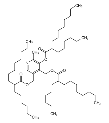 [5-(2-hexyldecanoyloxy)-4-(2-hexyldecanoyloxymethyl)-6-methylpyridin-3-yl]methyl 2-hexyldecanoate