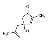 2,4-dimethyl-4-(2-methyl-2-propenyl)-2-cyclopenten-1-one 100812-79-1