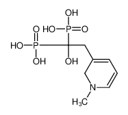 153692-15-0 [1-羟基-3-(1-甲基吡啶-1-鎓-3-基)-1-膦酰丙基]膦酸氢氧化物