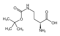 (2S)-2-amino-4-[(2-methylpropan-2-yl)oxycarbonylamino]butanoic acid 10270-94-7