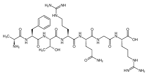 L-Arginine, L-alanyl-L-phenylalanyl-L-threonyl-L-arginyl-L-glutaminylglycyl-