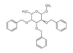 甲基2,3,4,-三-O-苄基-beta-L-吡喃岩藻糖苷