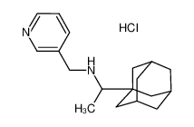 (1-Adamantan-1-yl-ethyl)-pyridin-3-yl-methyl-amine hydrochloride