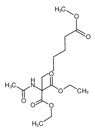 1,1-diethyl 6-methyl 1-acetamidohexane-1,1,6-tricarboxylate 496921-59-6