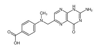 4-[甲基[(2-氨基-4-羟基蝶啶)-6-基甲基]氨基]苯甲酸