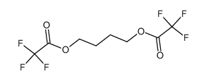 trifluoro-acetic acid, 1,4-butanediyl ester 31528-89-9