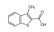 3-methyl-1-benzothiophene-2-carboxylic acid 3133-78-6