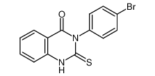3-(4-bromophenyl)-2-sulfanylidene-1H-quinazolin-4-one 1028-39-3