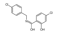 4-chloro-N-[(4-chlorophenyl)methyl]-2-hydroxybenzamide 610320-57-5