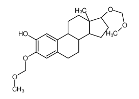 (8R,9S,13S,14S,17S)-3,17-bis(methoxymethoxy)-13-methyl-6,7,8,9,11,12,14,15,16,17-decahydrocyclopenta[a]phenanthren-2-ol 217792-89-7