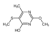 4-羟基-2-甲氧基-6-甲基-5-(甲基硫代)-嘧啶