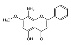 742073-28-5 8-amino-5-hydroxy-7-methoxy-2-phenyl-chromen-4-one