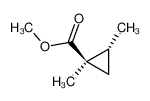 methyl (1R*,2R*)-1,2-dimethylcyclopropanecarboxylate 104131-70-6