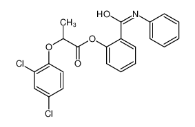 2-(Phenylcarbamoyl)phenyl 2-(2,4-dichlorophenoxy)propanoate