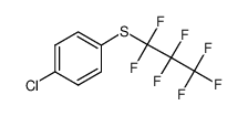 1-chloro-4-(1,1,2,2,3,3,3-heptafluoropropylsulfanyl)benzene 65538-03-6