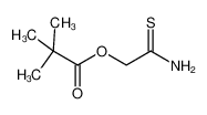 (2-amino-2-sulfanylideneethyl) 2,2-dimethylpropanoate 175204-79-2