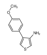 4-(4-methoxyphenyl)thiophen-3-amine 82437-70-5