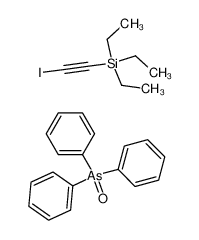 77271-11-5 structure, C26H30AsIOSi