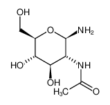 2-乙酰氨基-1-氨基-1,2-二脱氧-beta-D-吡喃葡萄糖
